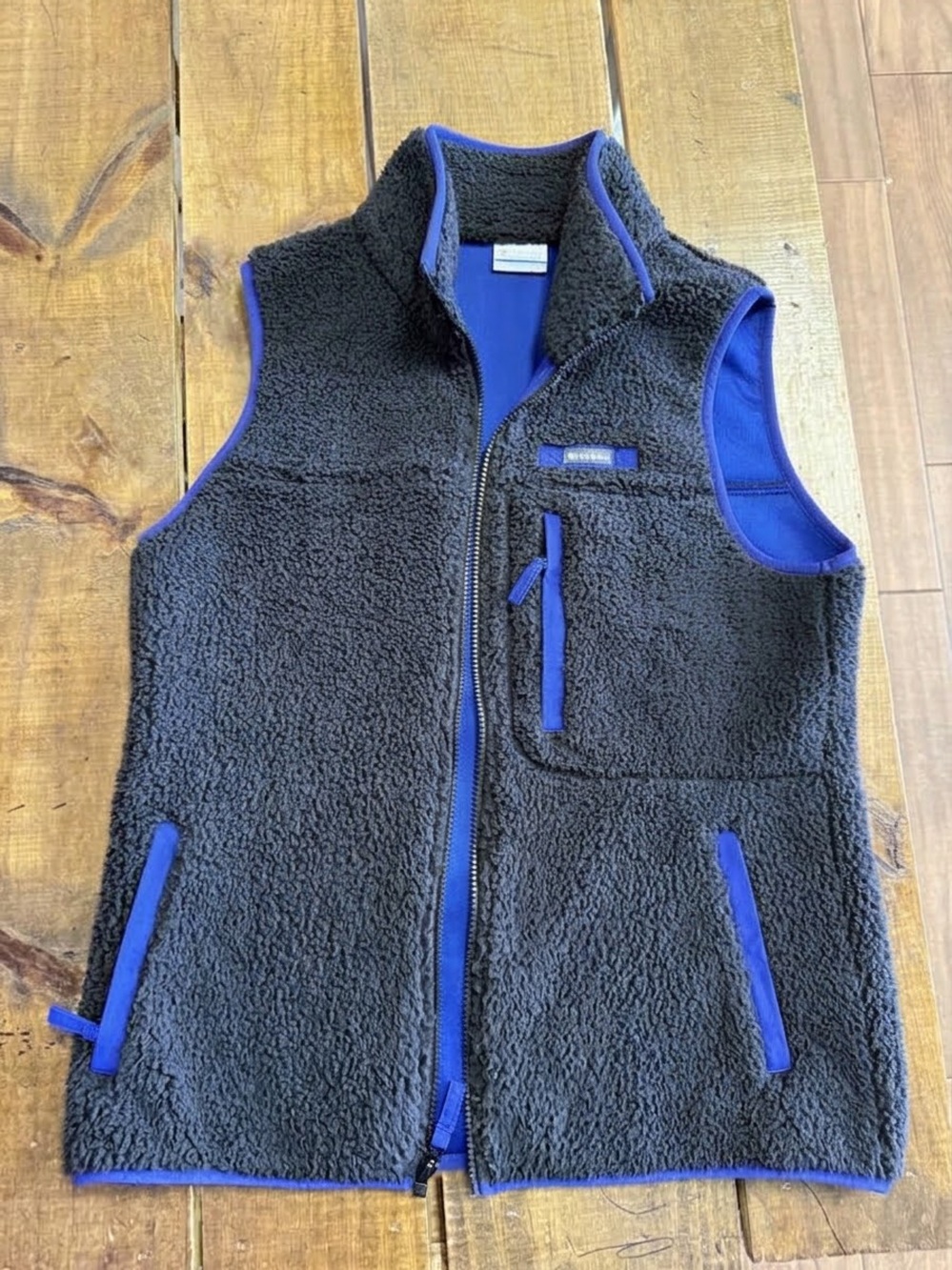 Columbia Women’s Sherpa Fleece Full-Zip Vest Size Medium
